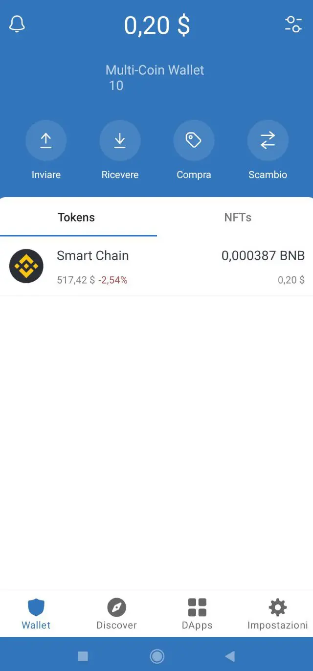 Come usare Trust Wallet: invio, ricezione e swap