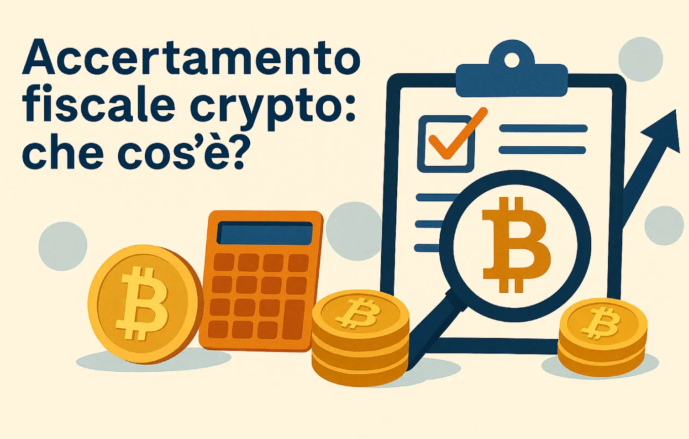 Accertamento fiscale crypto: che cos'è?