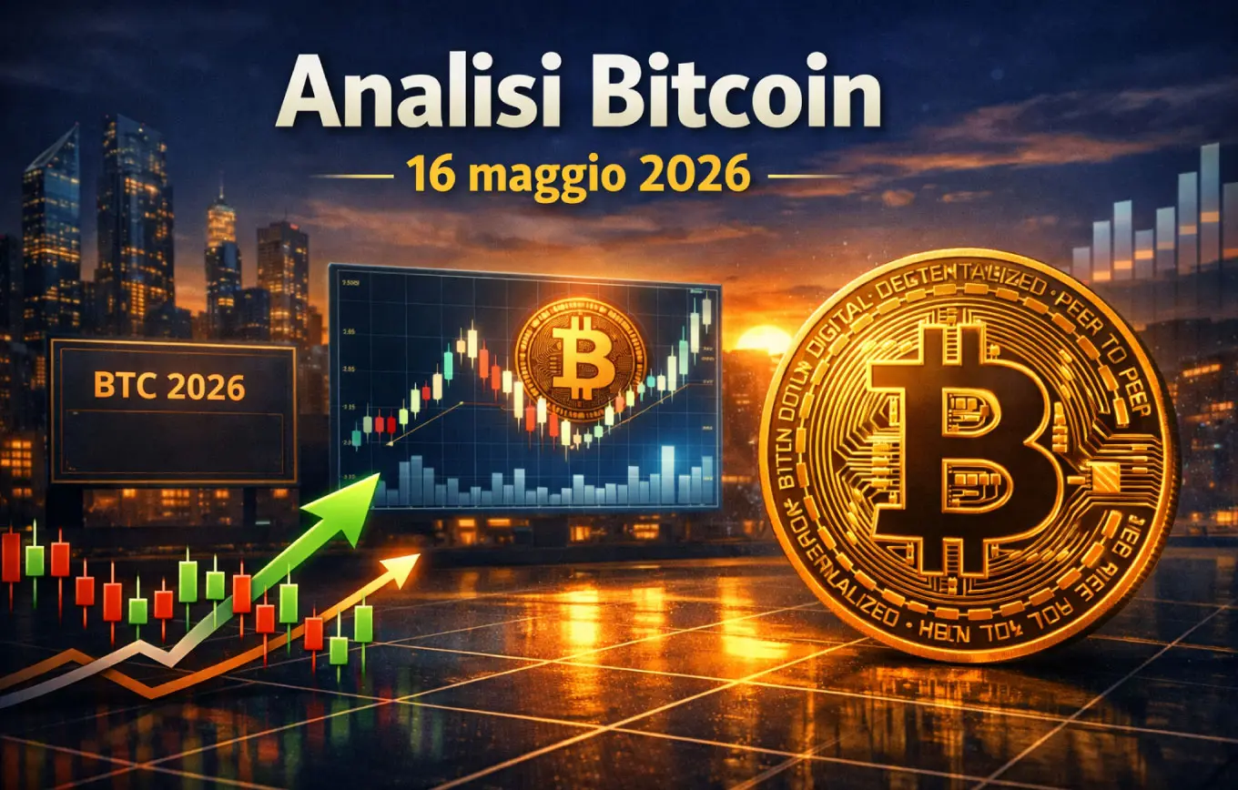Analisi bitcoin 16 maggio 2026: update del mercato