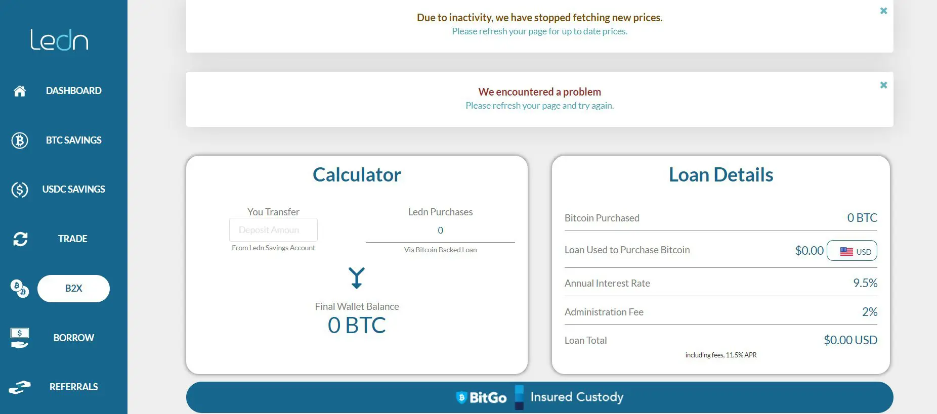 B2X LEDN