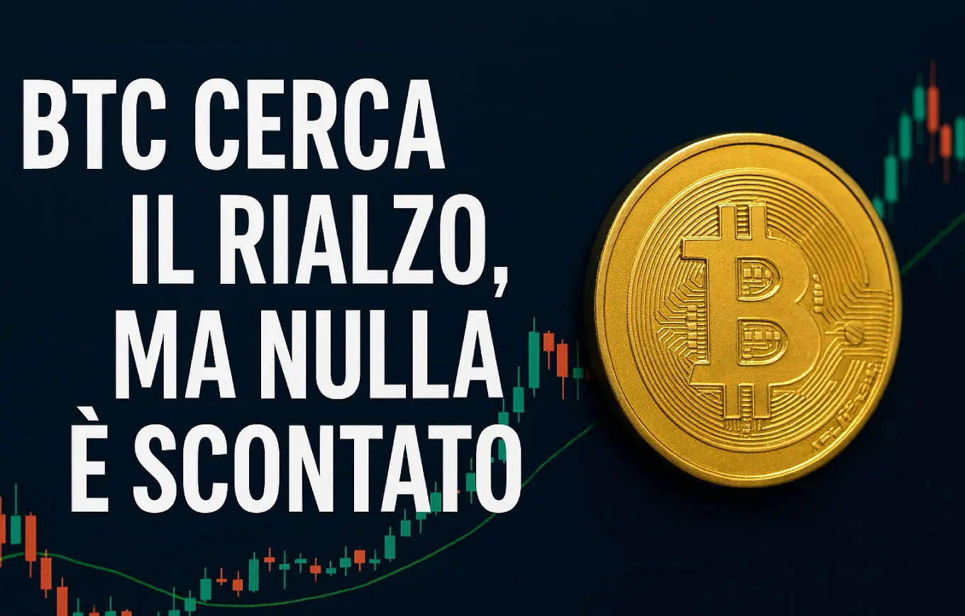 BTC cerca il rialzo, ma nulla è scontato