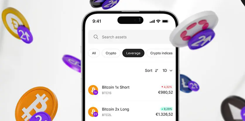 Bitpanda: da oggi apre il trading in leva sulle crypto