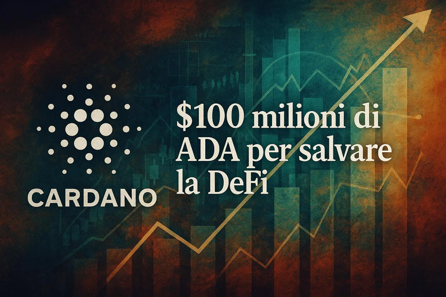 Cardano: $100 milioni di ADA per salvare la DeFi
