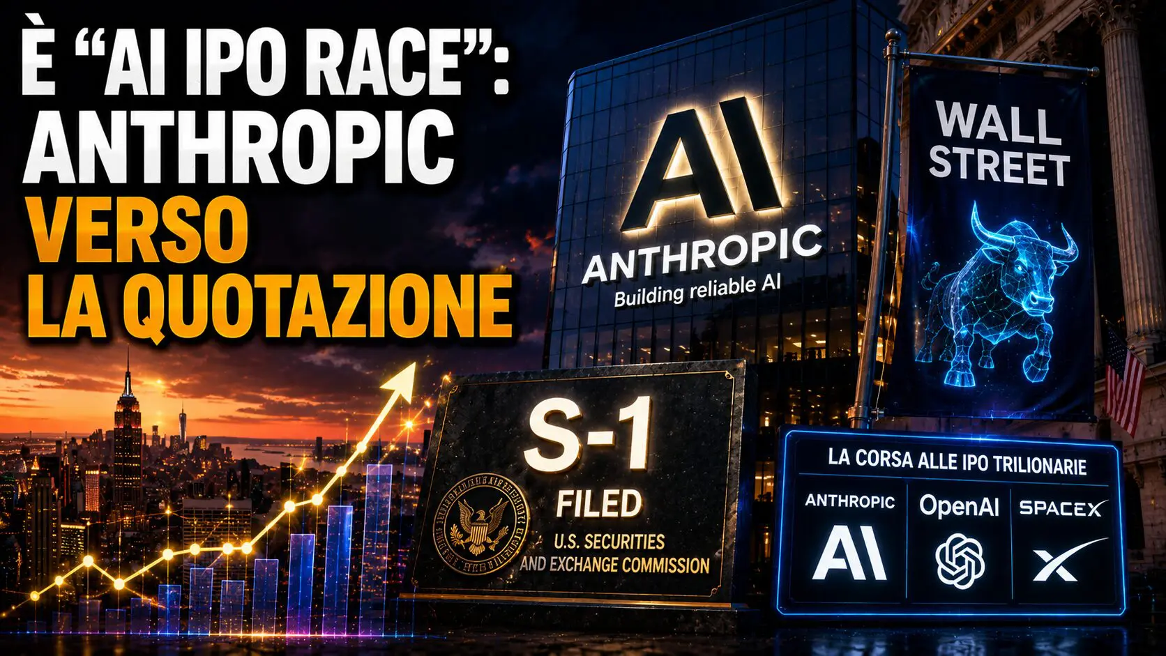 È “AI IPO race”: Anthropic verso la quotazione