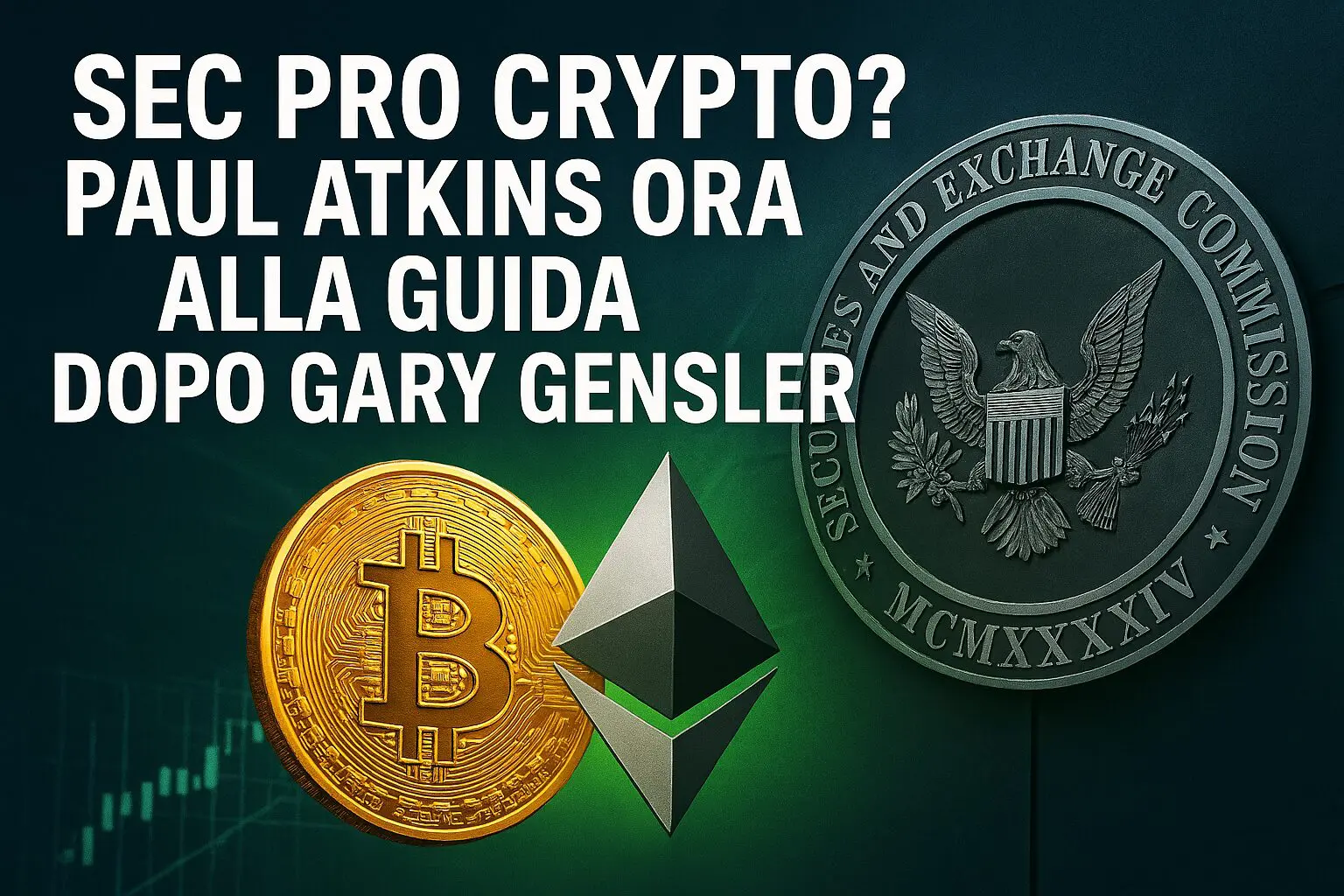 SEC pro Crypto? Paul Atkins ora alla guida dopo Gary Gensler