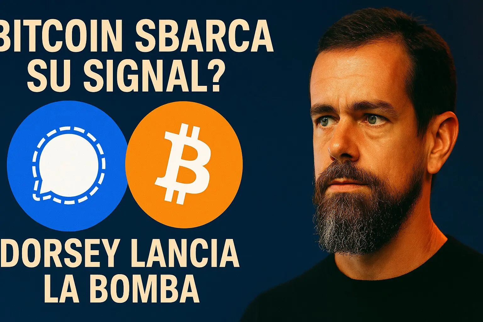 Bitcoin sbarca su Signal? Dorsey lancia la bomba