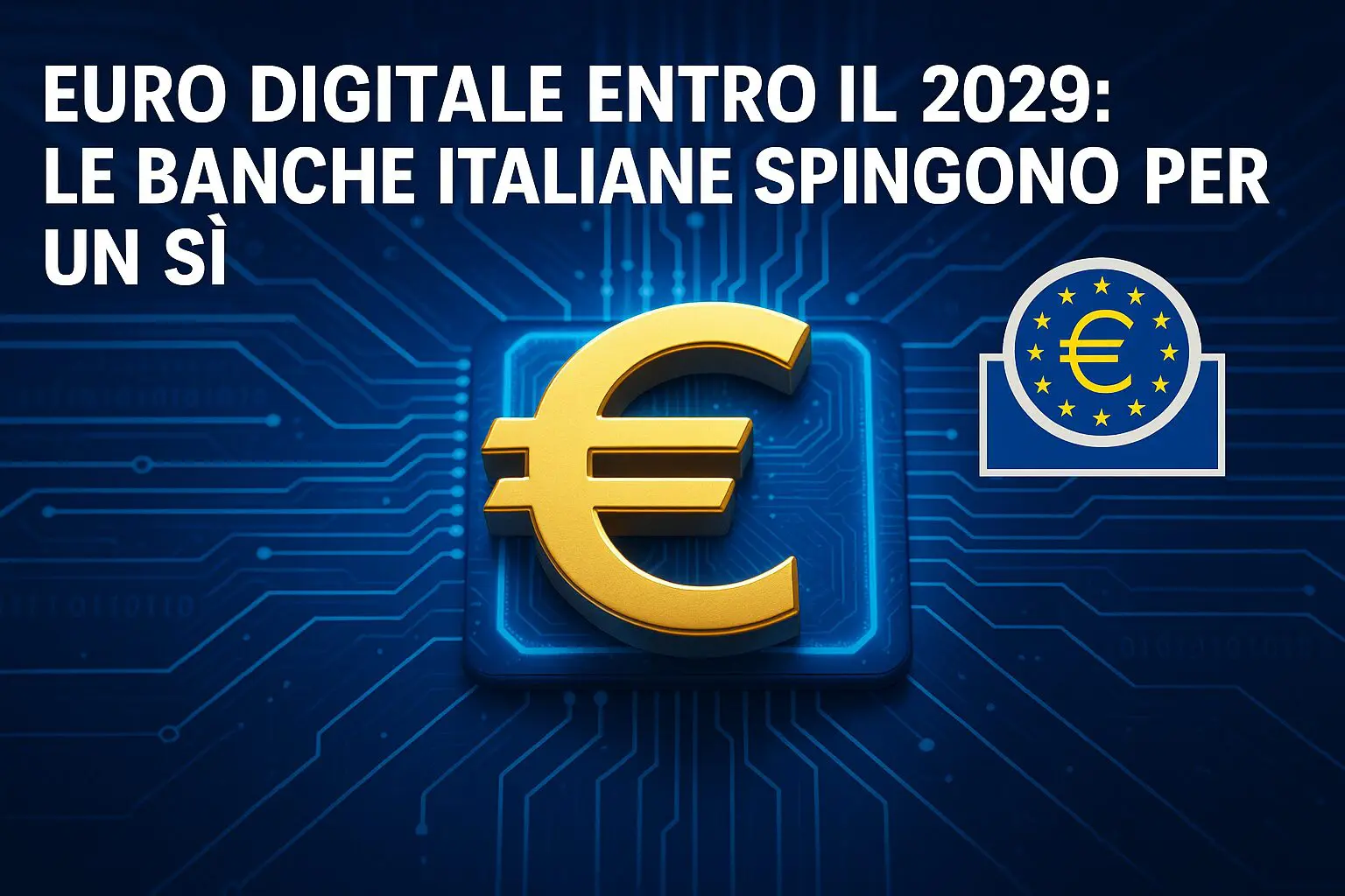 Euro Digitale entro il 2029: Le banche italiane spingono per un SI