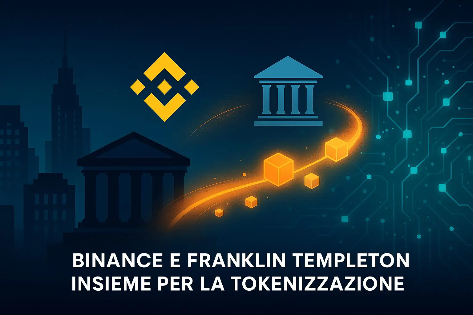 Binance e Franklin Templeton insieme per la tokenizzazione