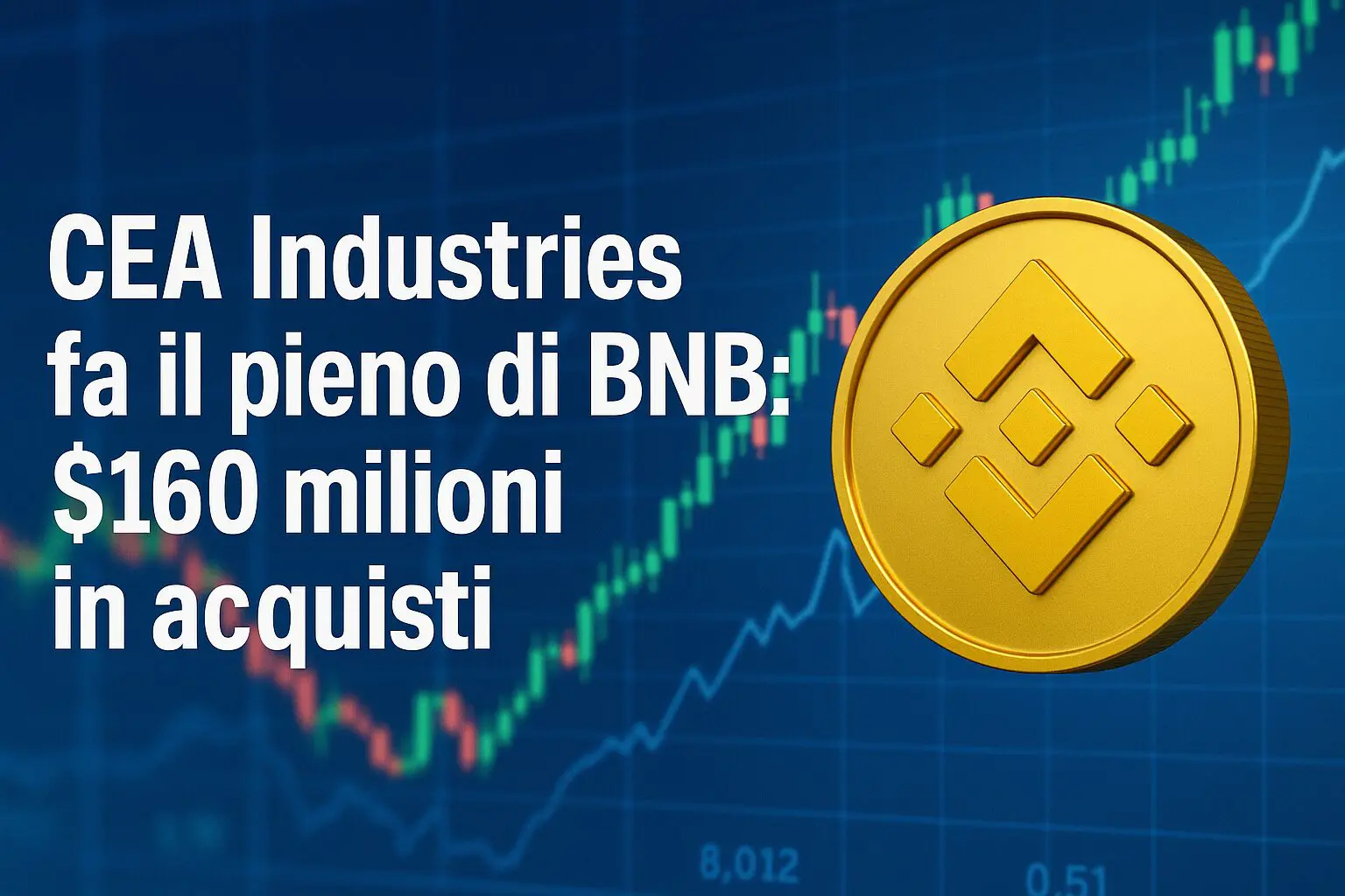 CEA Industries fa il pieno di BNB: $160 milioni in acquisti