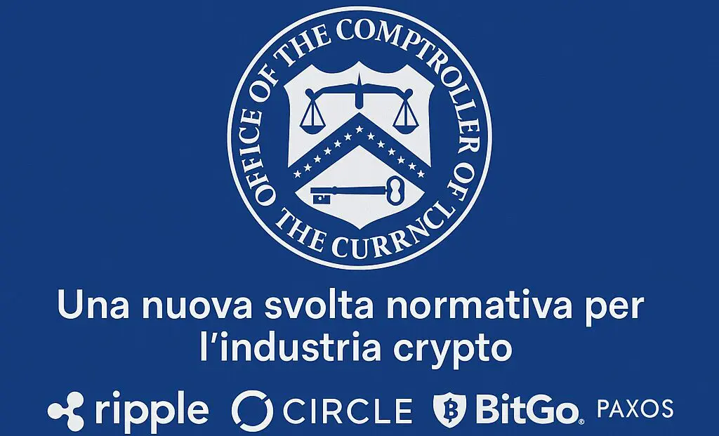 Usa: dall’OCC nuove licenze bancarie a società crypto
