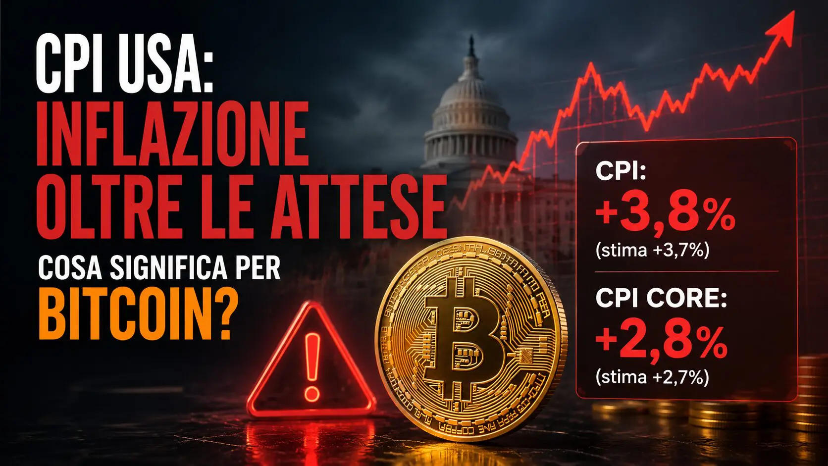 Inflazione Usa: i supporti crypto “chiave