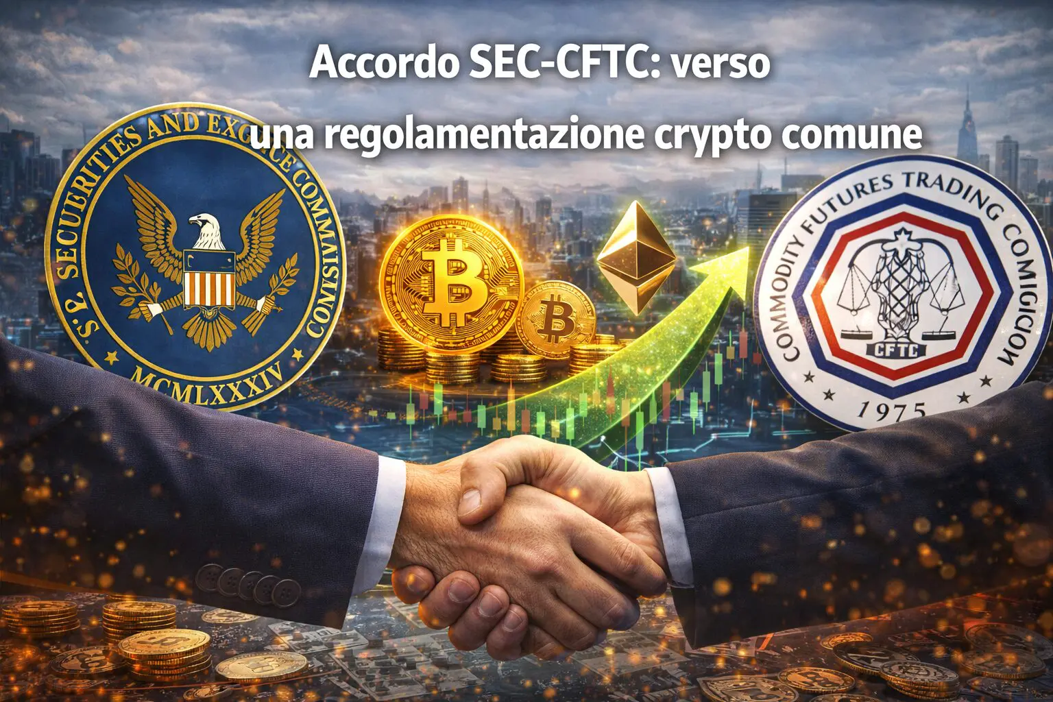 Accordo SEC-CFTC: verso una regolamentazione crypto comune