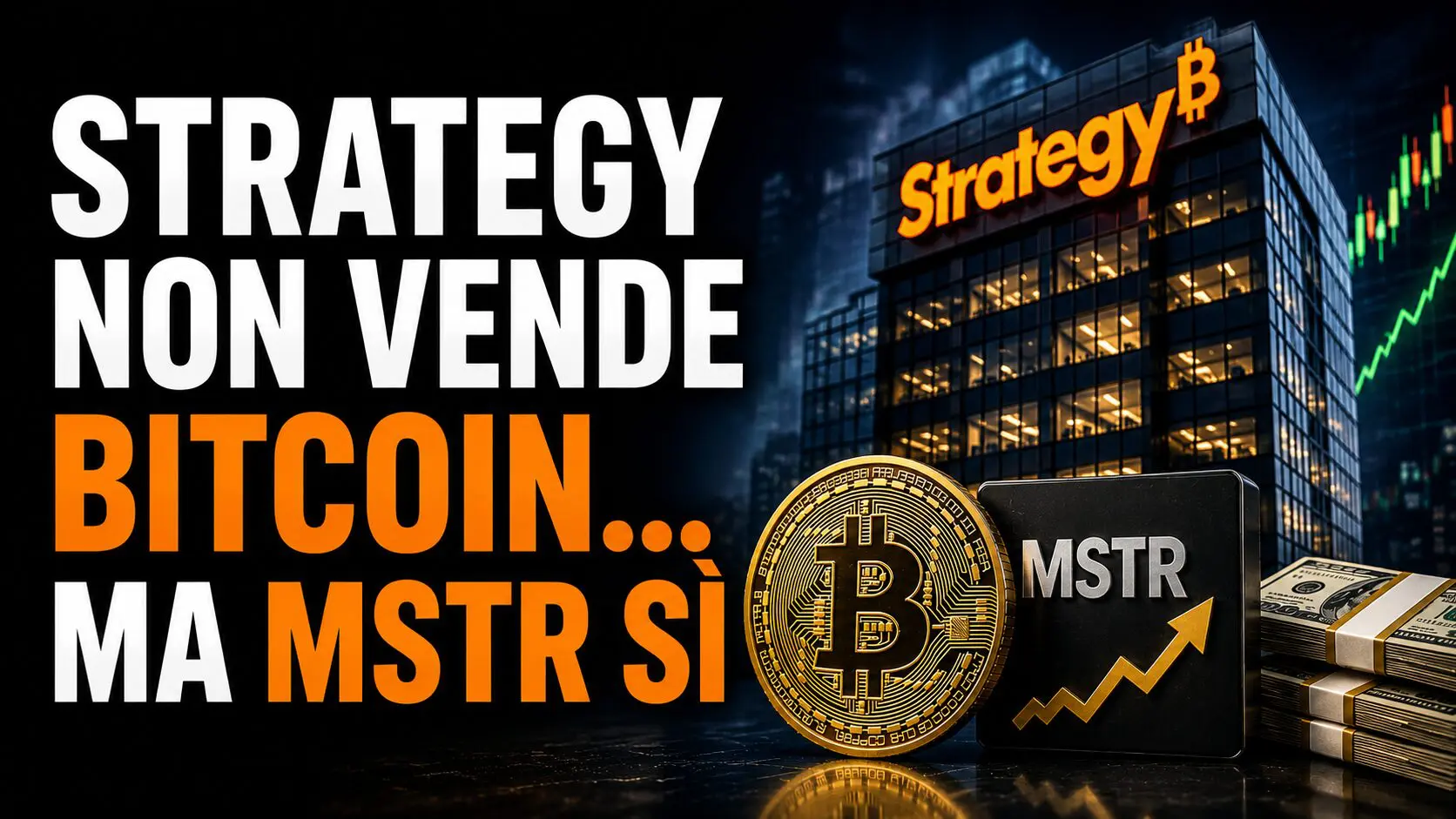 Strategy non vende Bitcoin… ma MSTR sì