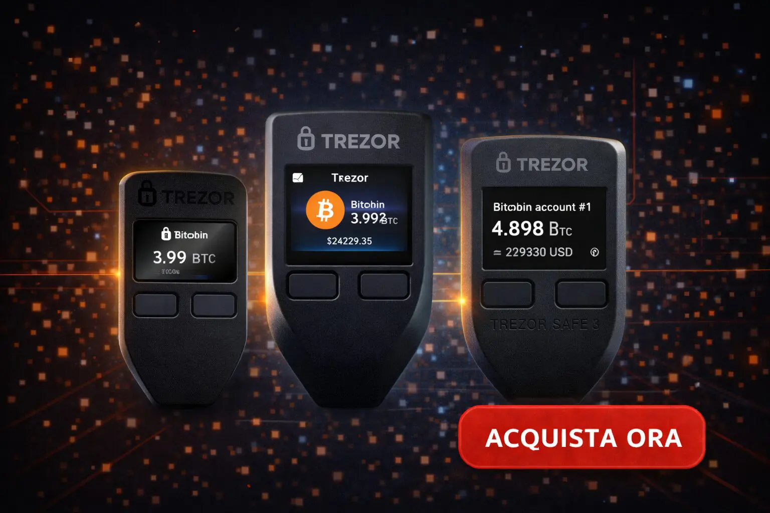 Trezor shop banner