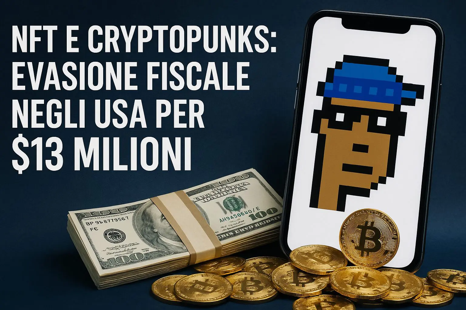 NFT e CryptoPunks: Evasione fiscale negli USA per $13 milioni