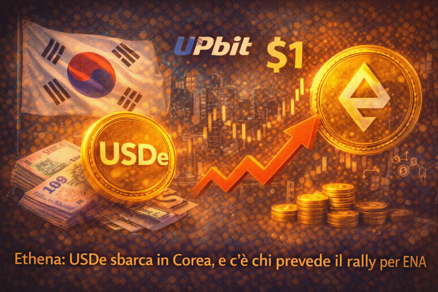 Ethena: USDe sbarca in Corea, e c’è chi prevede il rally per ENA