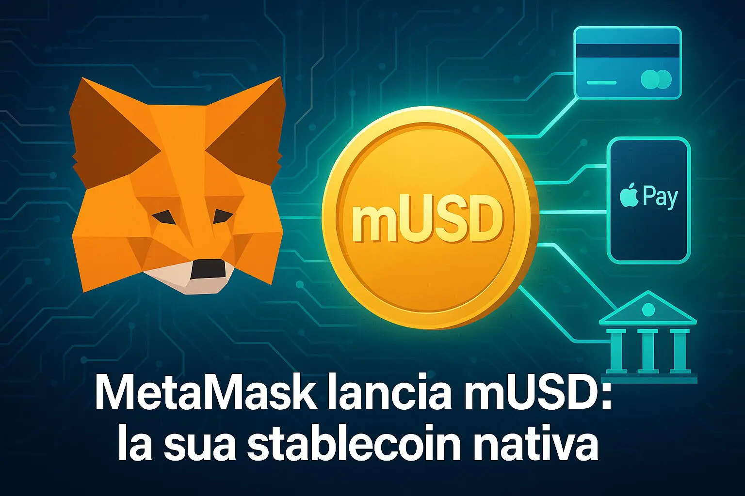 MetaMask lancia la sua stablecoin: mUSD è live!