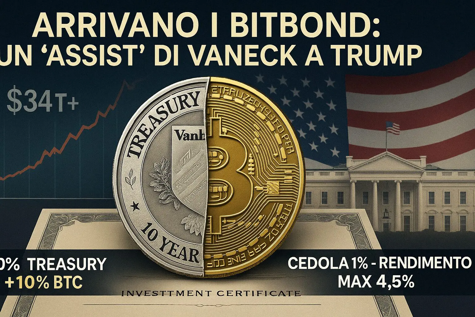 Arrivano i BitBond: un’assist di VanEck a Trump