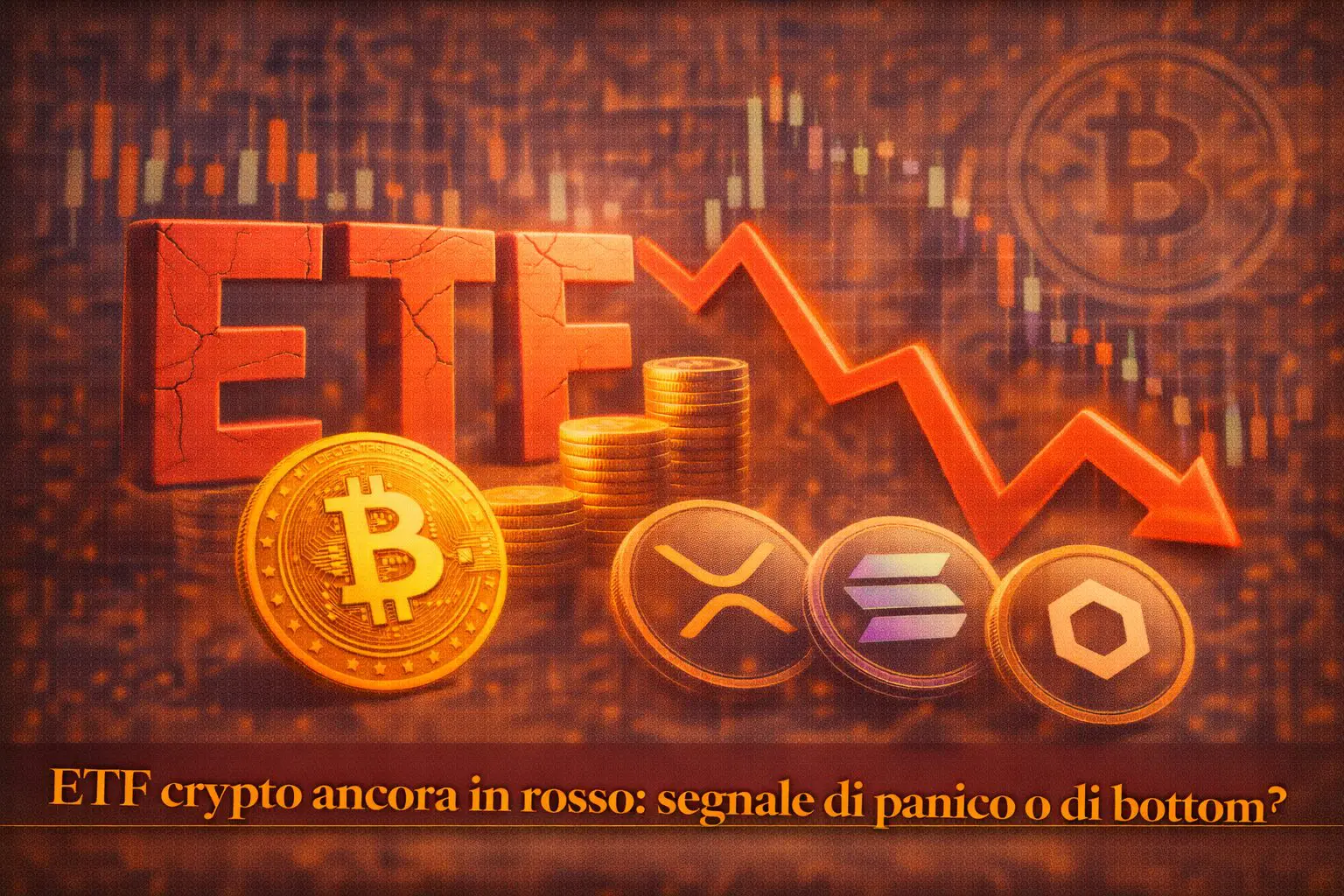 ETF crypto ancora in rosso: segnale di panico o di bottom?