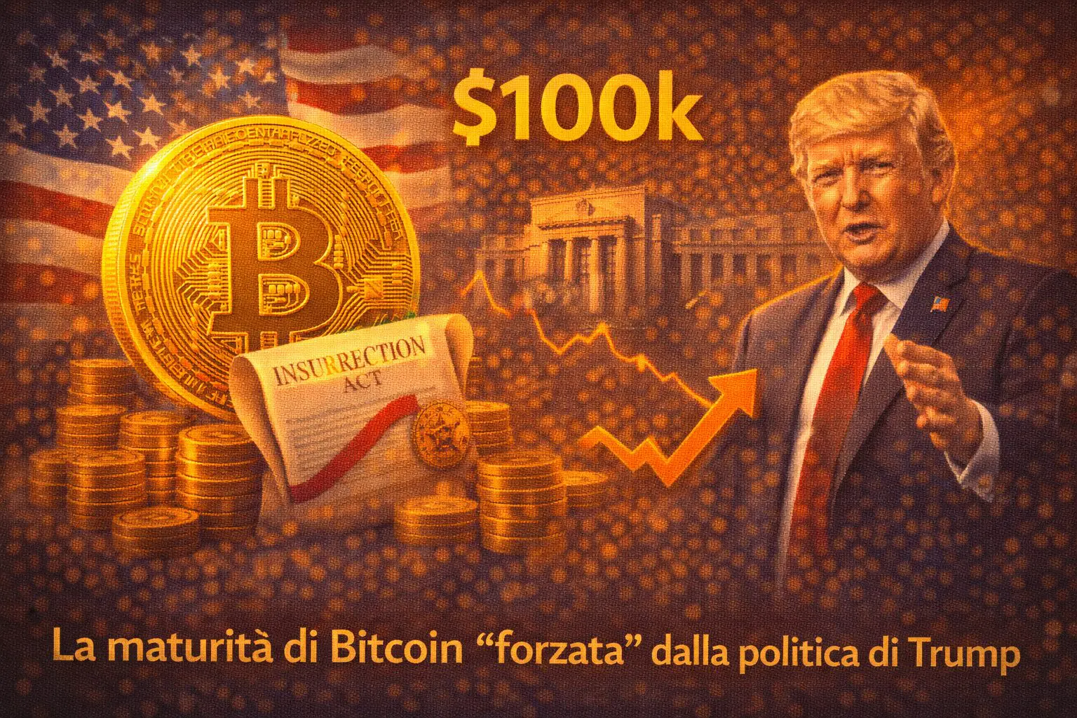 La maturità di Bitcoin “forzata” dalla politica di Trump