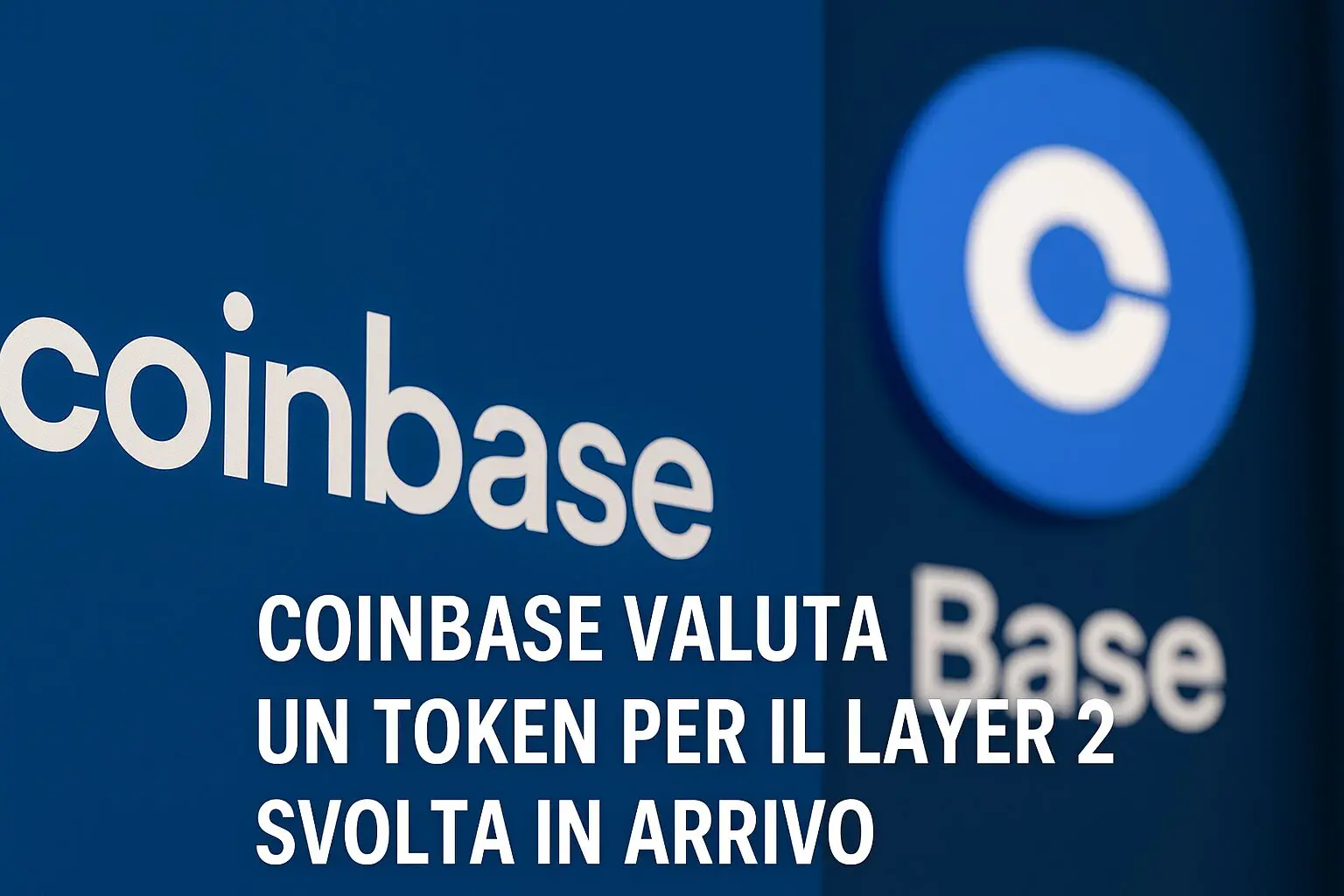 Coinbase valuta un token per il layer 2 Base: svolta in arrivo