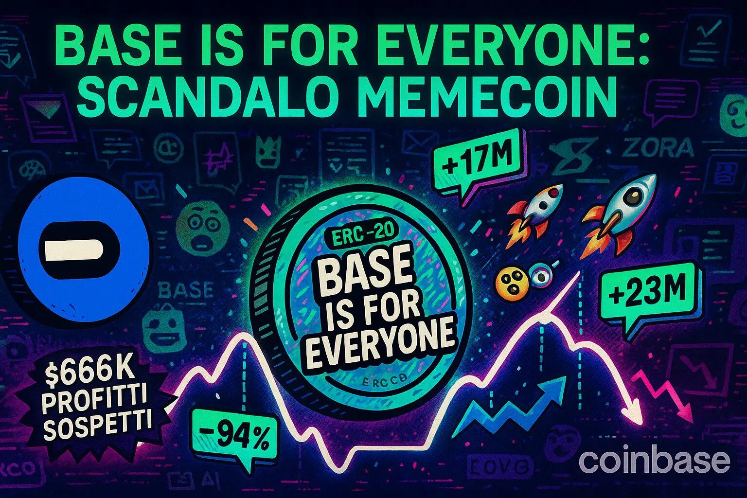 Base is for everyone: l’ultimo SCANDALO memecoin