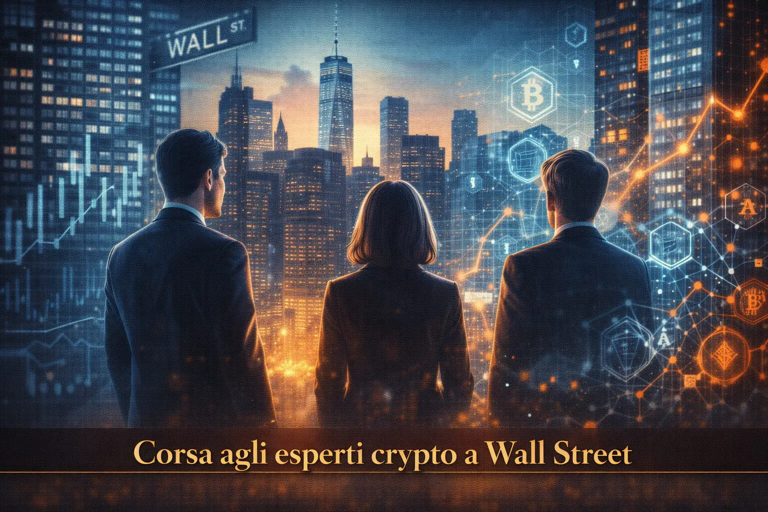 A Wall Street è corsa alle assunzioni di esperti crypto