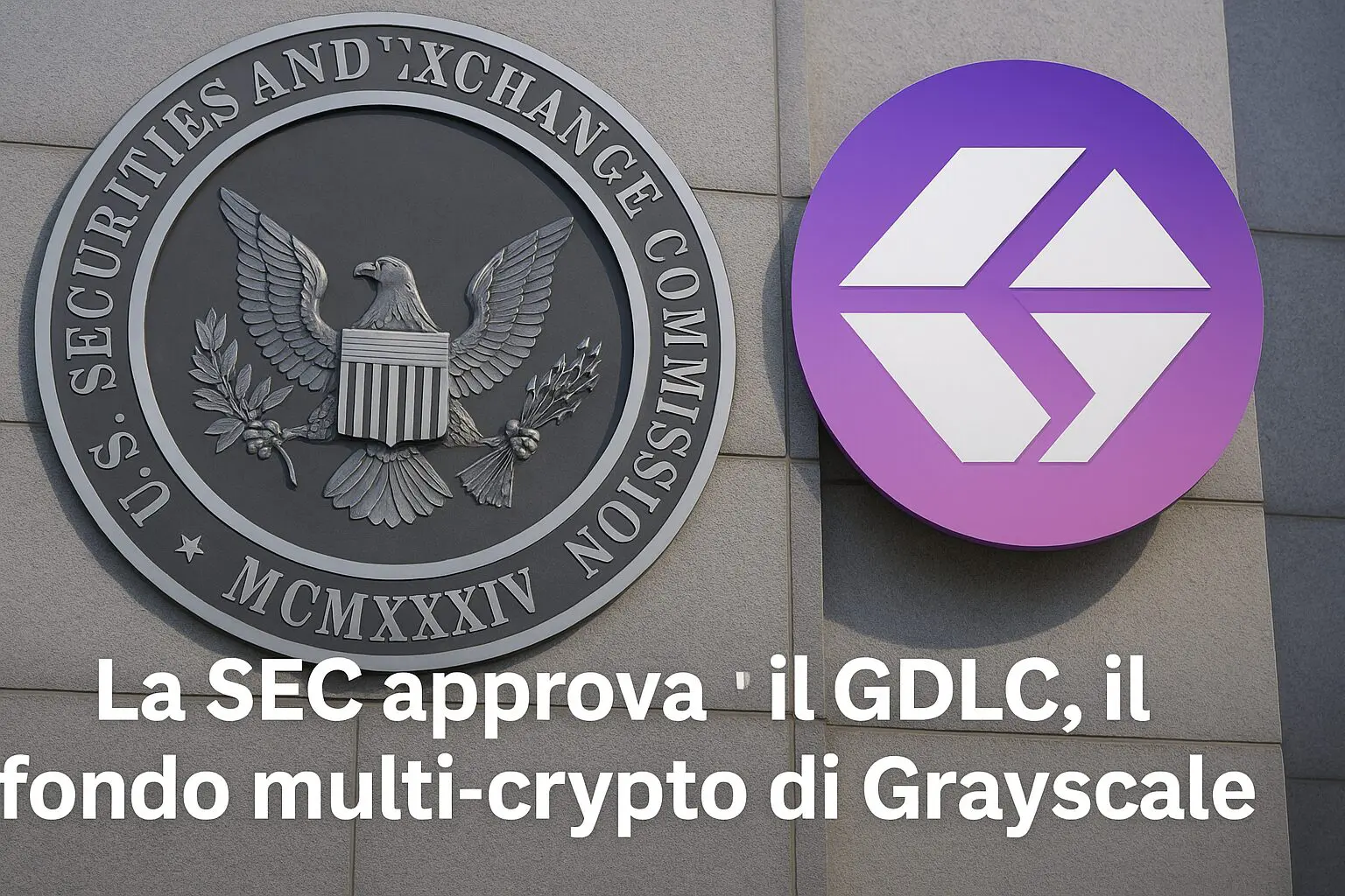 La SEC approva il GDLC, il fondo multi-crypto di Grayscale