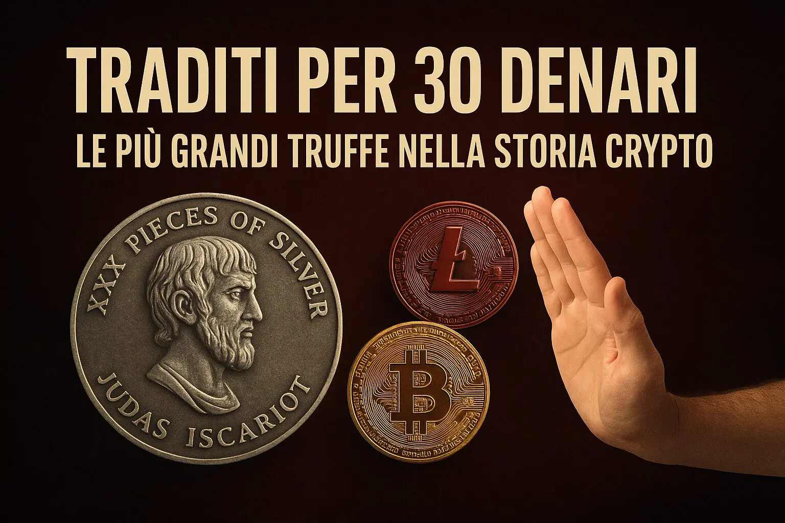 Traditi per 30 denari: Le Più Grandi Truffe nella Storia Crypto