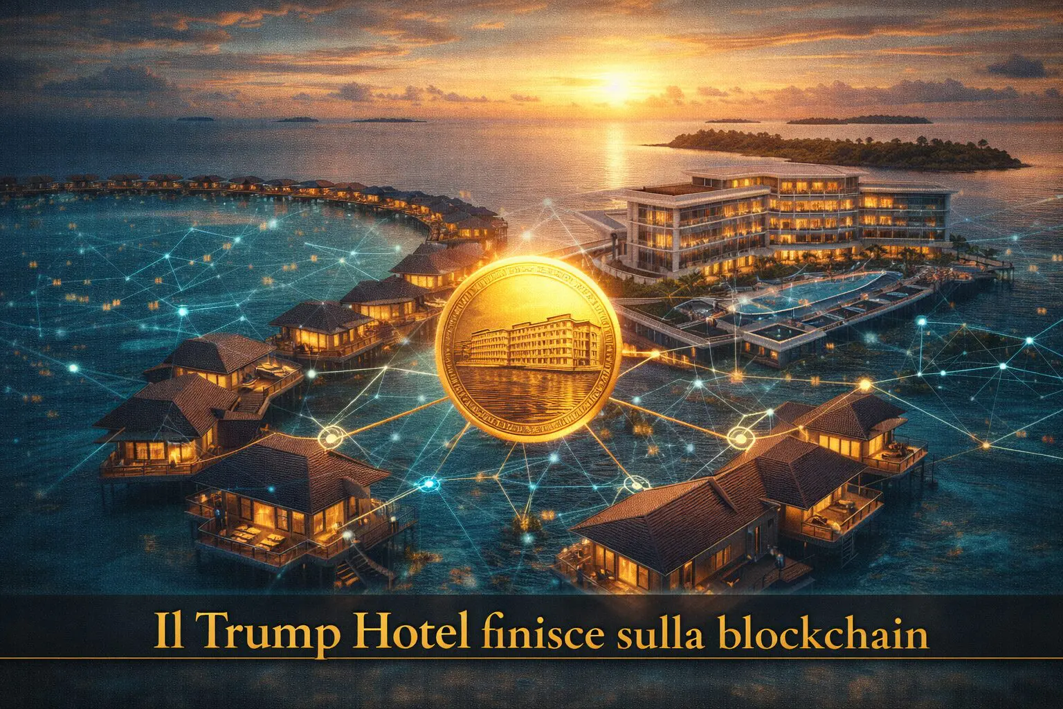 L'Hotel di Trump finisce su blockchain: WLFI tokenizza il resort