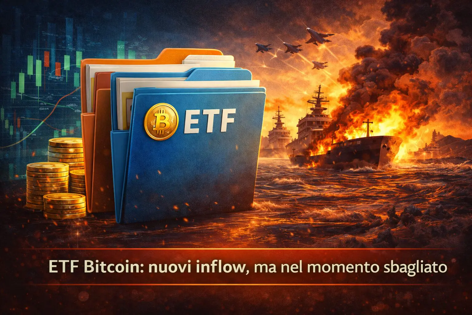 ETF Bitcoin: nuovi inflow, ma nel momento sbagliato
