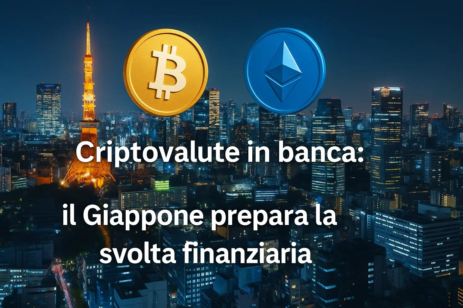 Criptovalute in banca: il Giappone prepara la svolta finanziaria