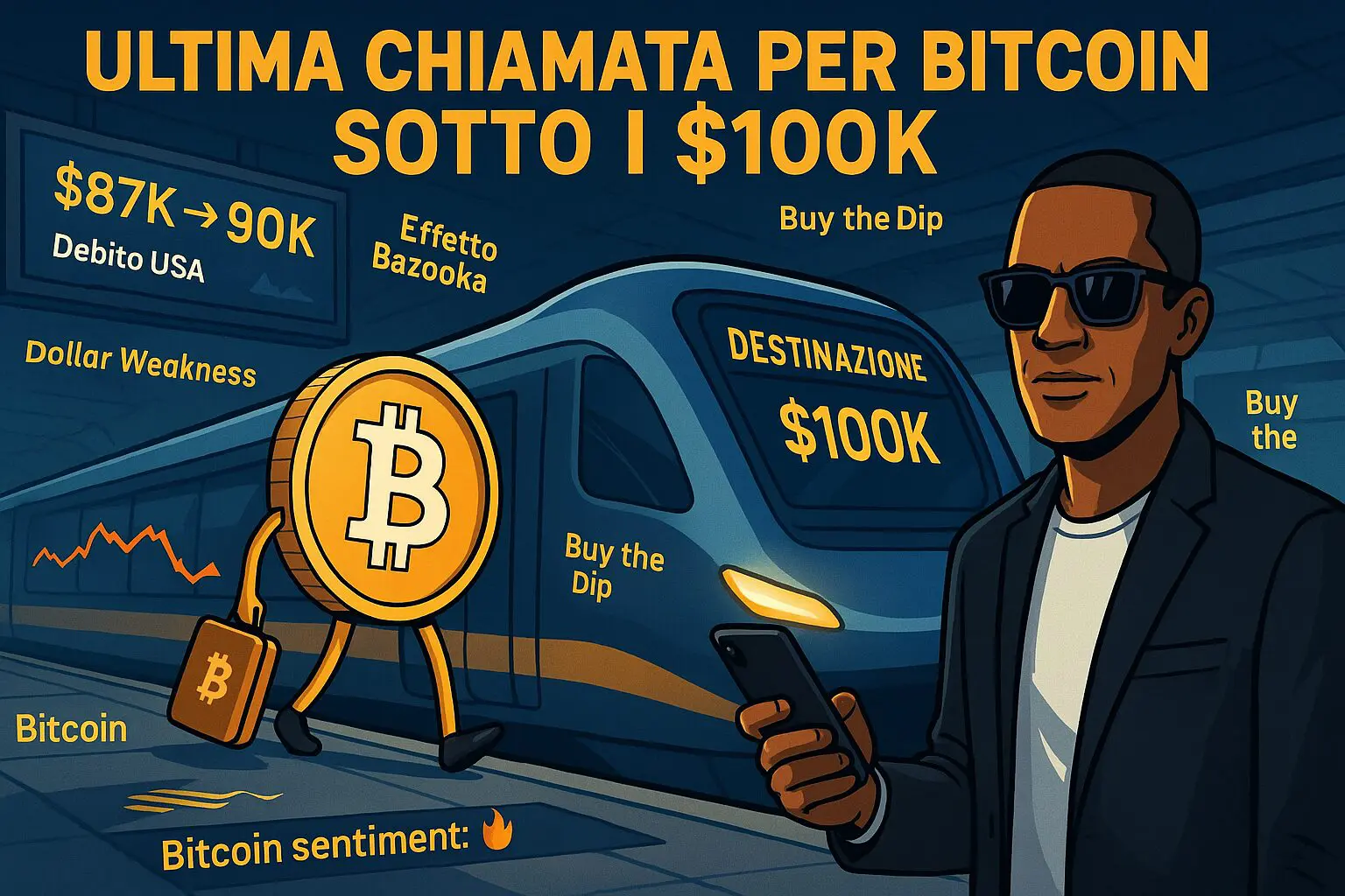 ULTIMA chiamata per Bitcoin sotto i $100k: garantisce Hayes