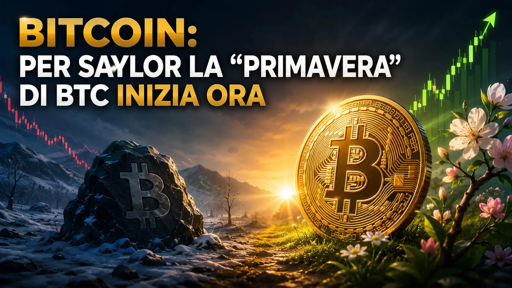 Bitcoin: per Saylor la “primavera” di BTC inizia ora