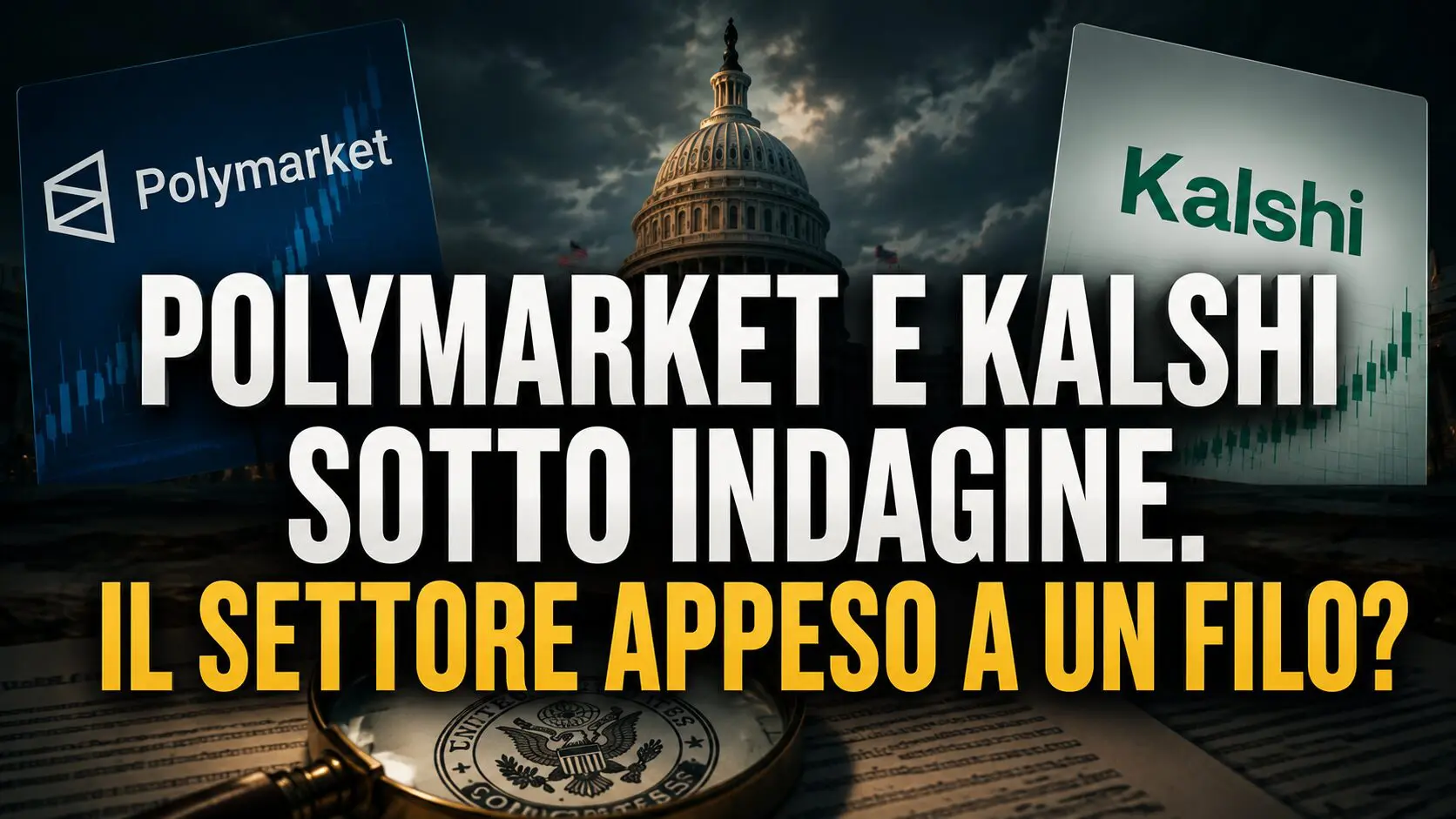 Polymarket e Kalshi sotto indagine. Il settore appeso a un filo?