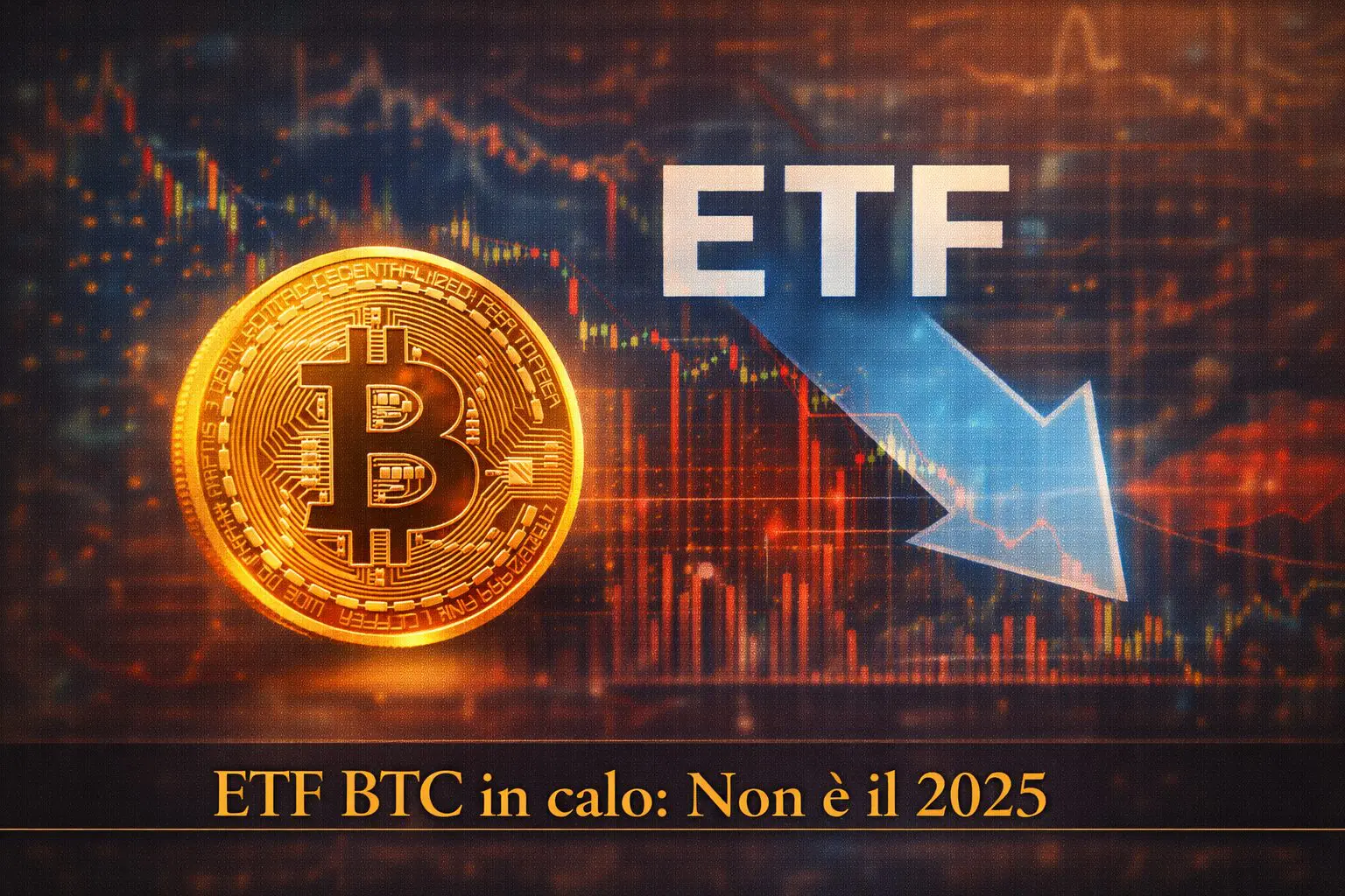 Investimenti crypto: ETF BTC ancora giù. È l’opposto del 2025