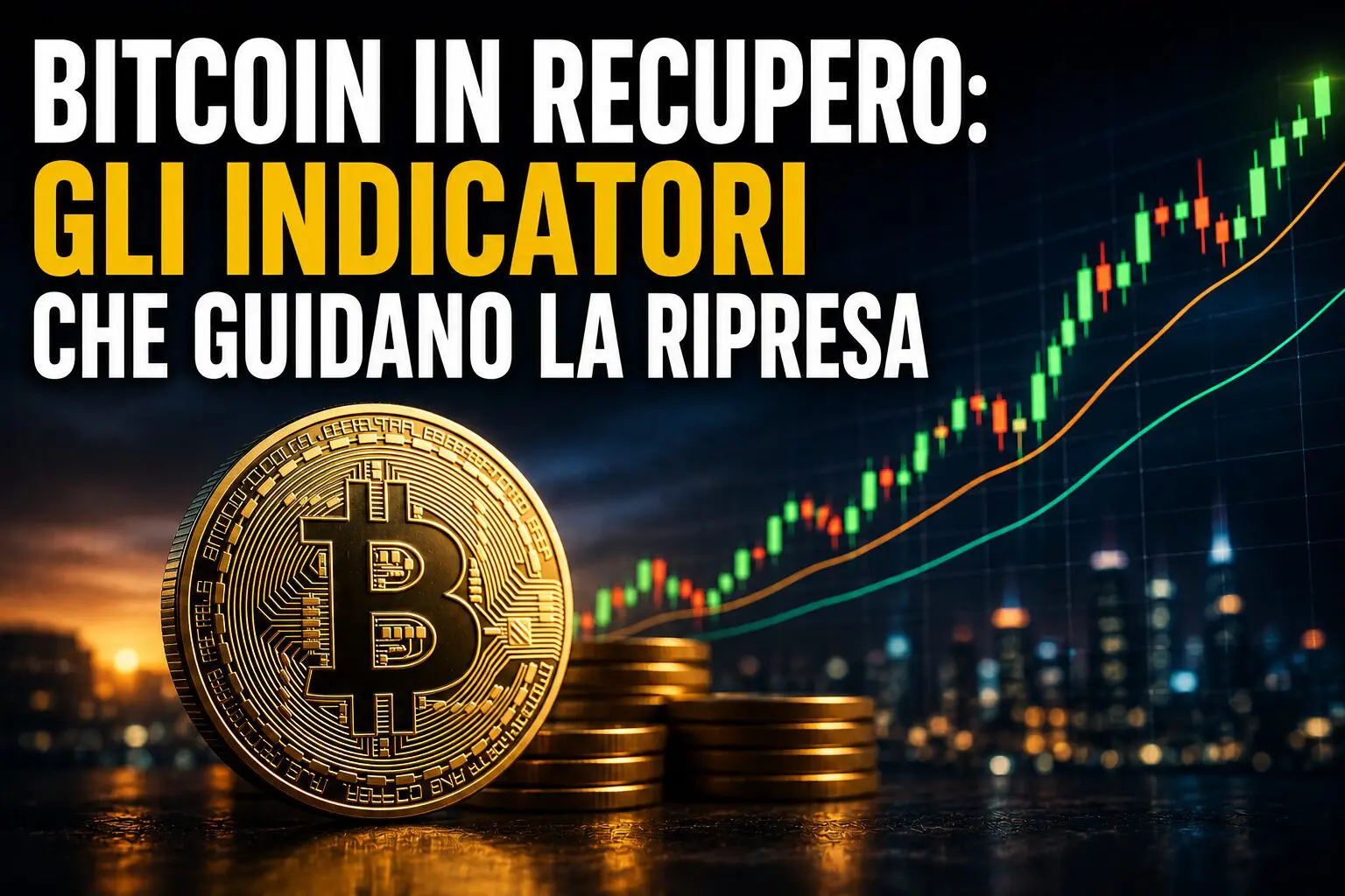 Bitcoin in recupero: gli indicatori che guidano la ripresa