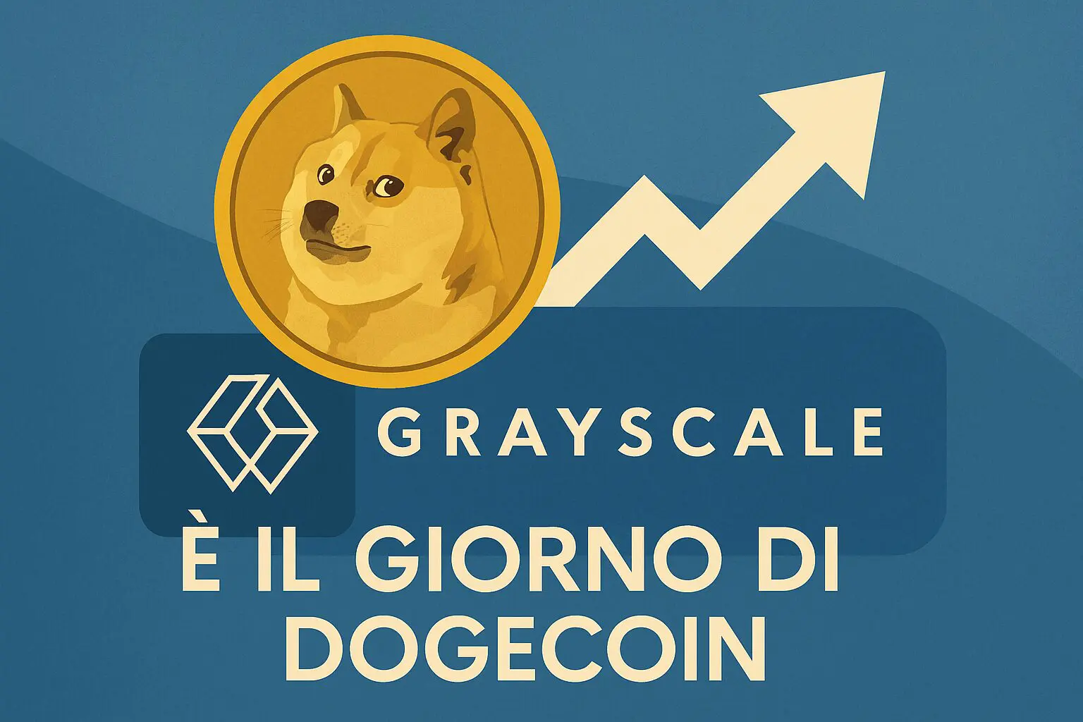 È il giorno di Dogecoin: OGGI il debutto dell’ETF di Grayscale