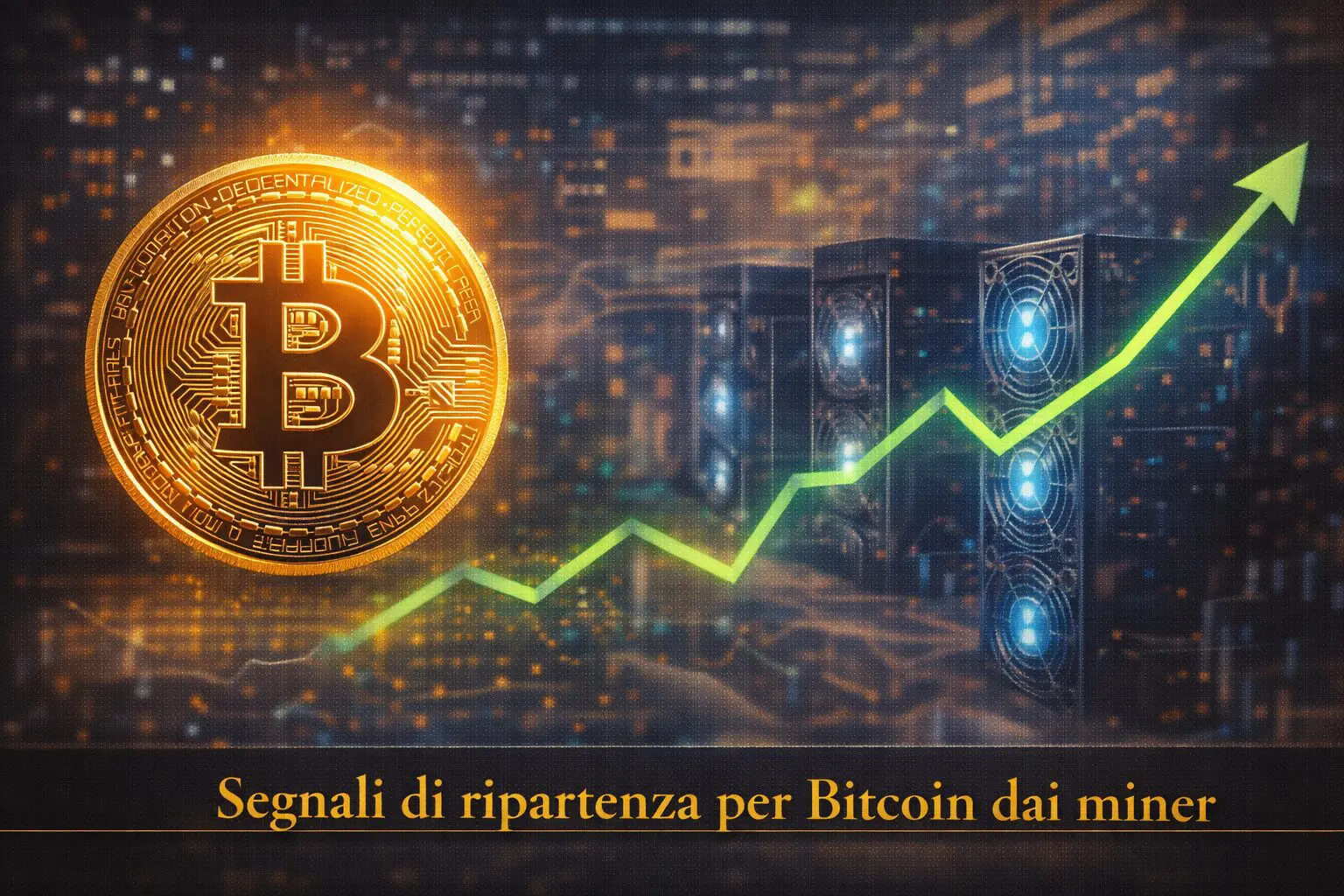 Bitcoin: il segnale del bottom arriva dai miner
