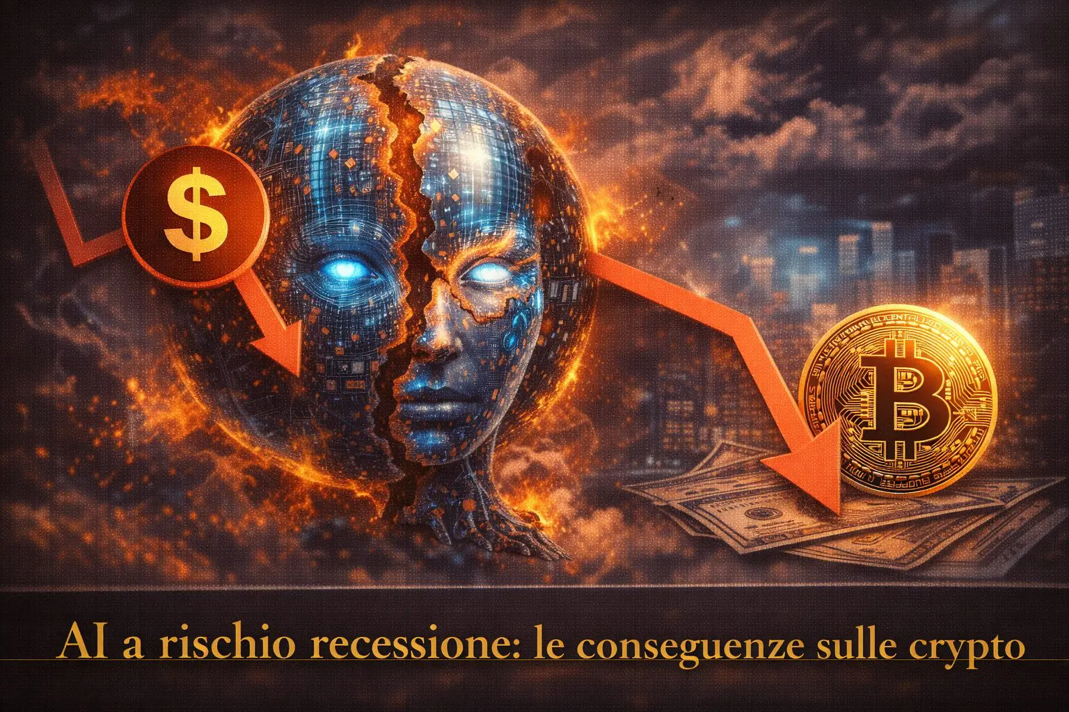AI a rischio recessione: le conseguenze sulle crypto