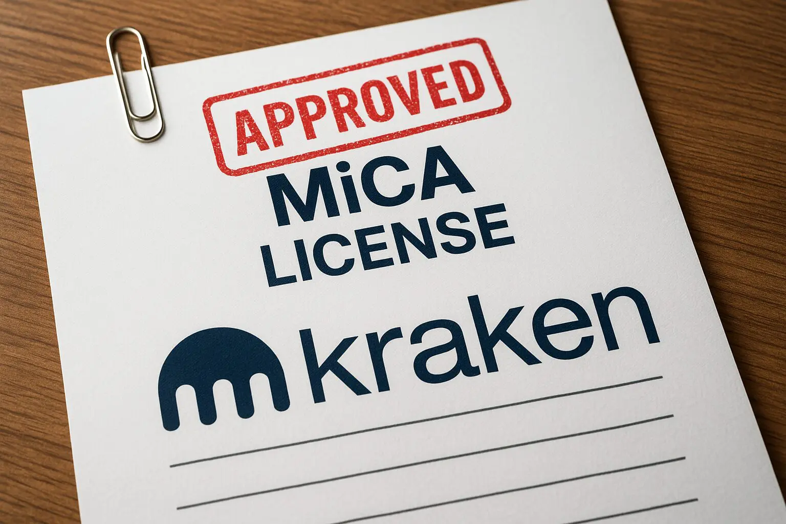 Kraken ottiene la licenza MiCA: Cosa cambia ora?