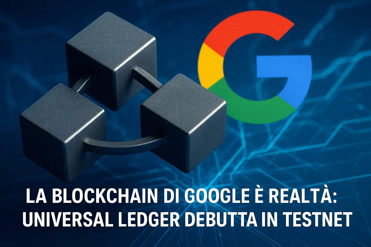 La blockchain di Google è realtà: Universal Ledger lancia in testnet