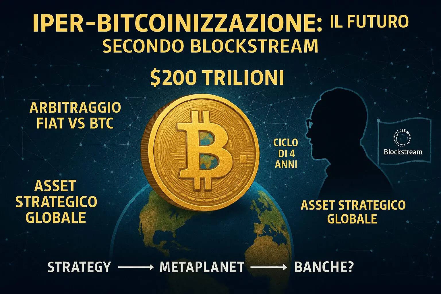 Iper-bitcoinizzazione: il destino di BTC secondo Adam Back