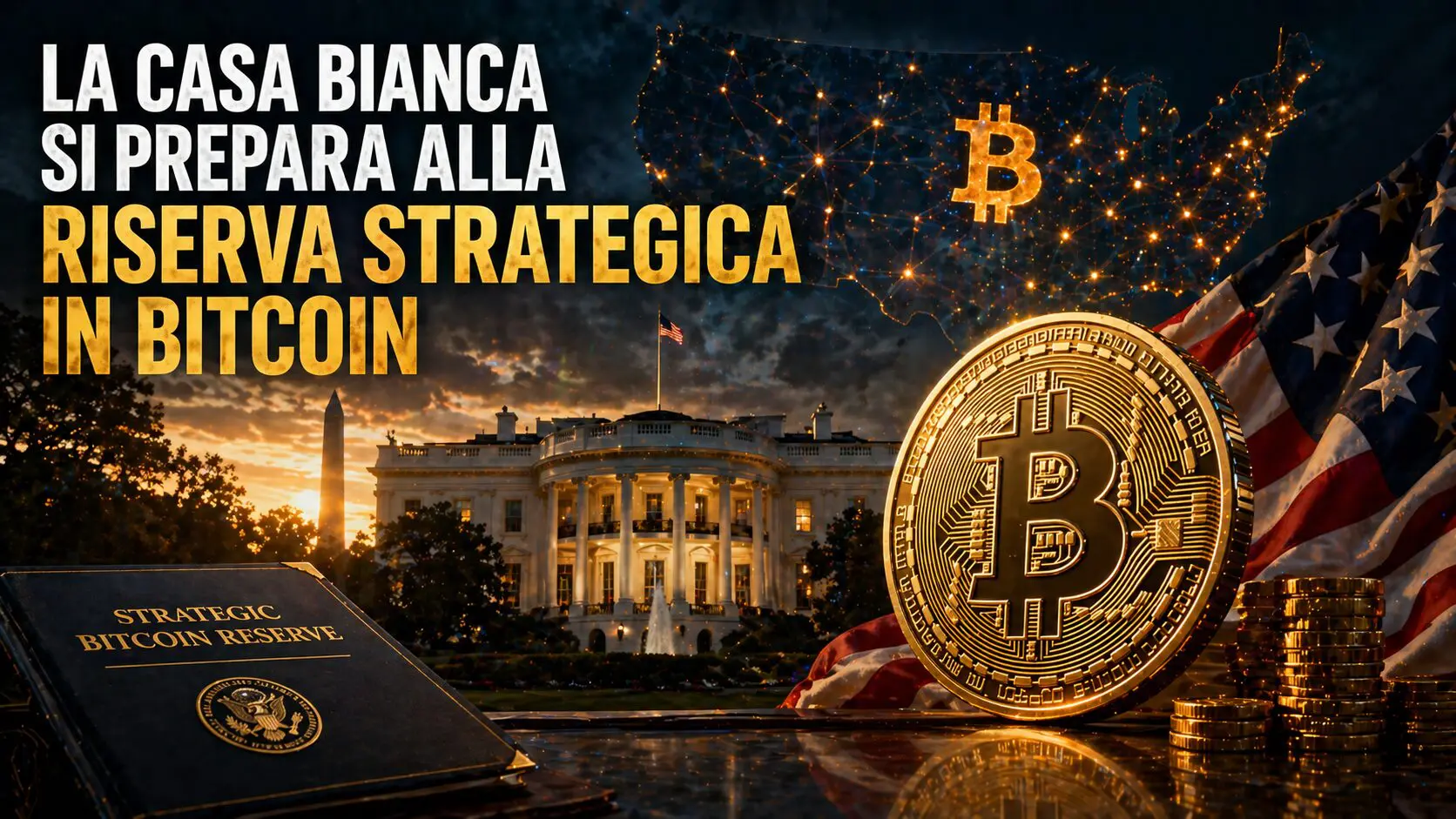 La Casa Bianca si prepara alla riserva strategica in Bitcoin