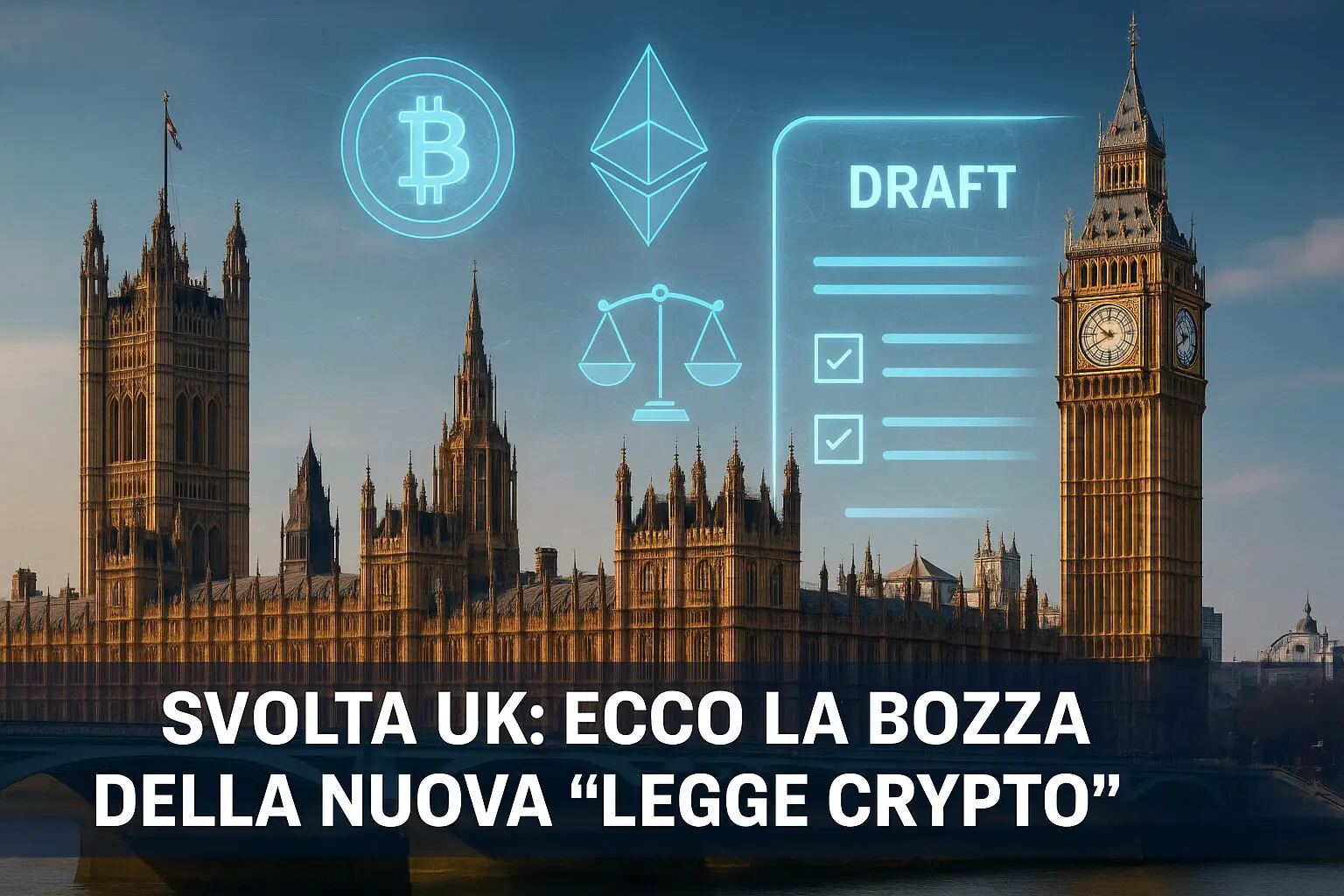 Svolta UK: ECCO la bozza della nuova “legge crypto”