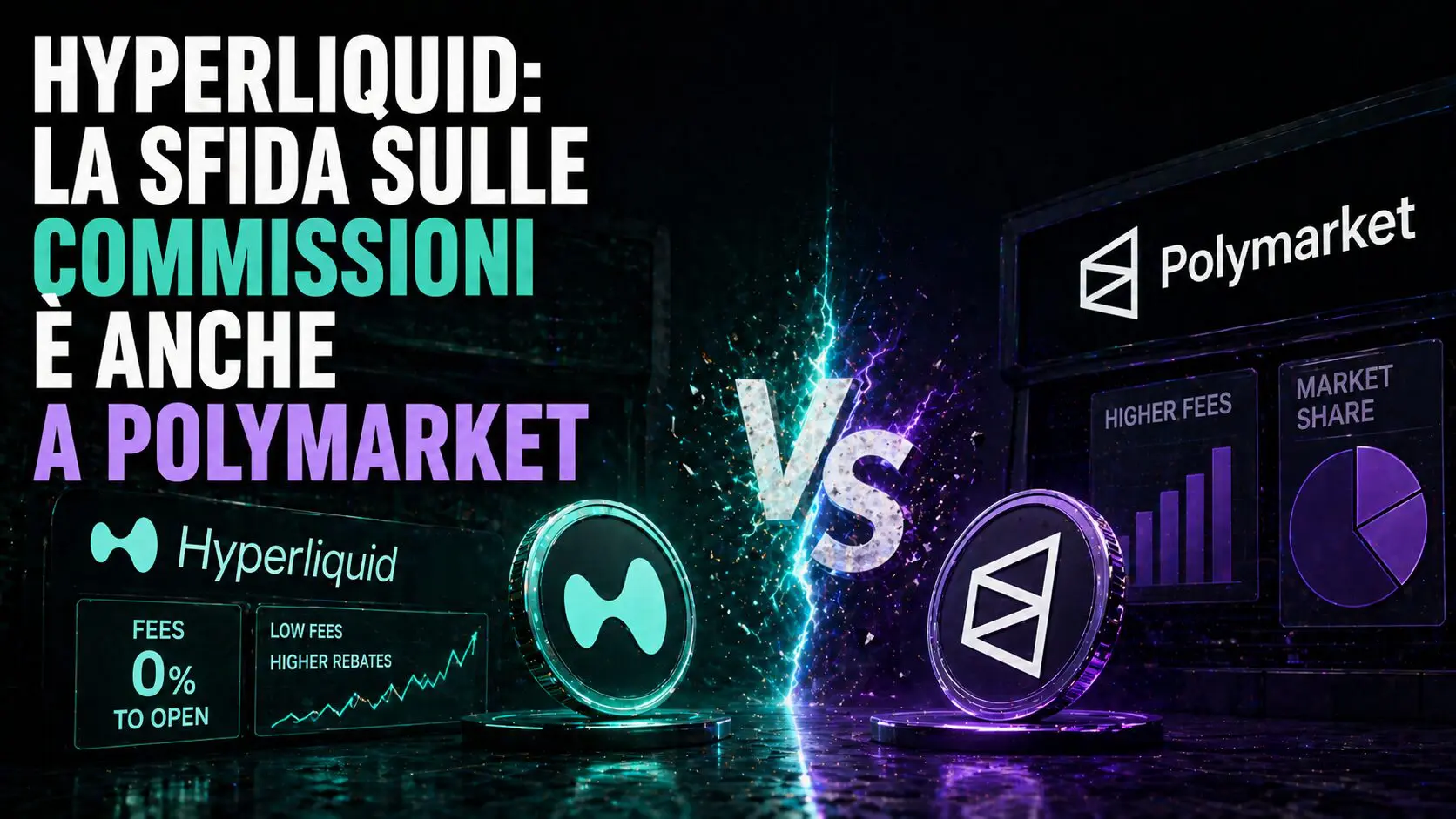Hyperliquid: la sfida sulle commissioni è anche a Polymarket