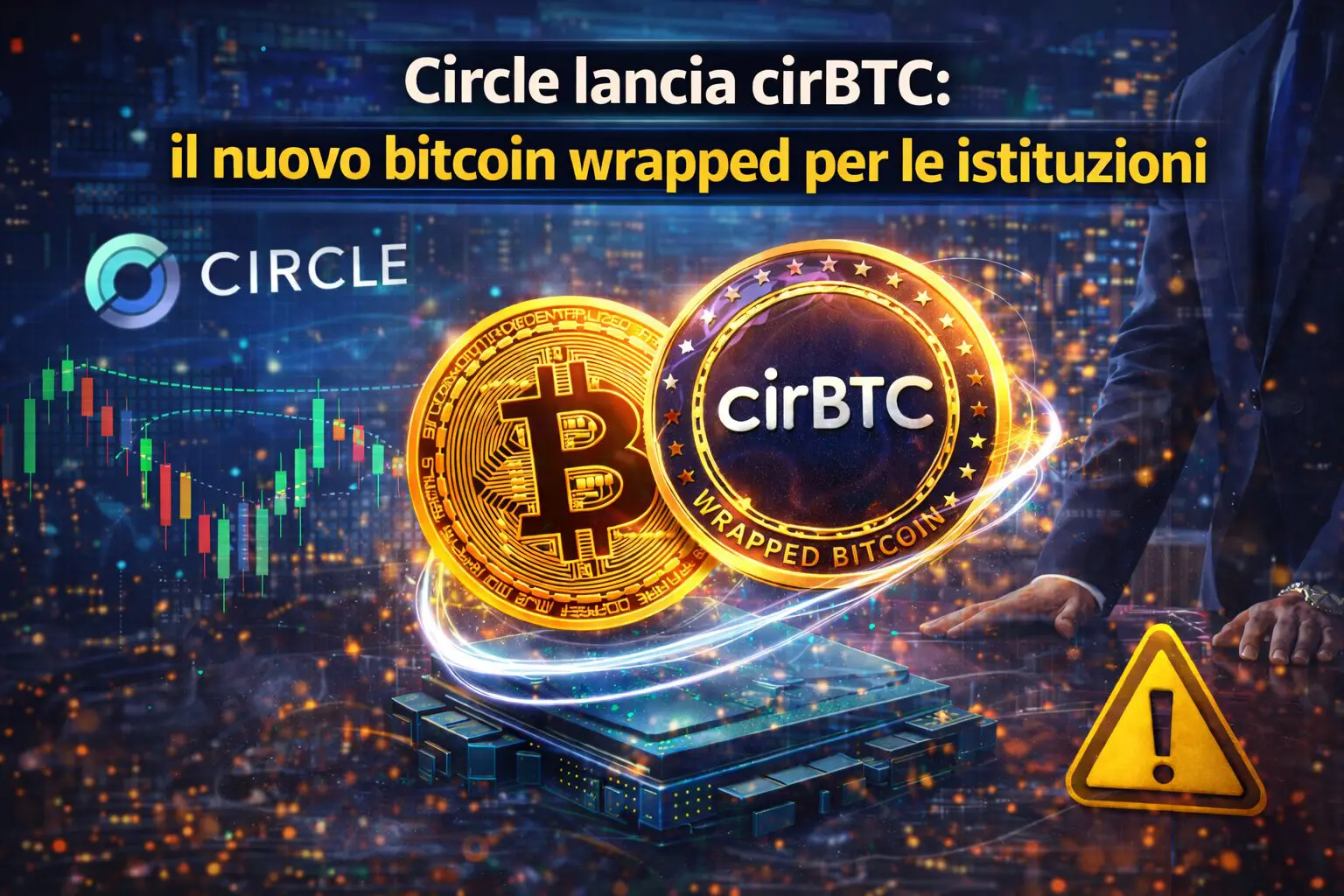 Circle lancia cirBTC: il nuovo bitcoin wrapped per le istituzioni