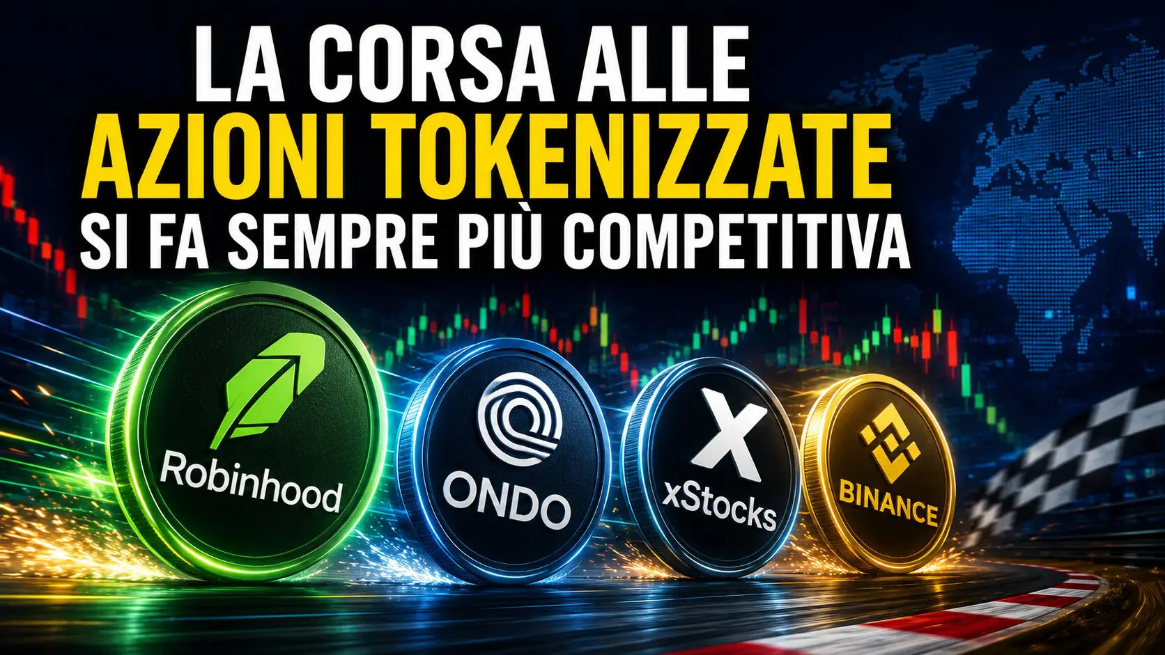 La corsa alle azioni tokenizzate si fa sempre più competitiva