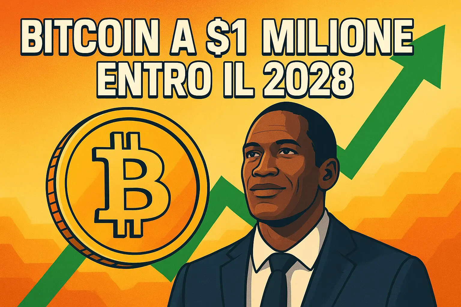 Bitcoin a $1 milione entro il 2028: Hayes guida la carica