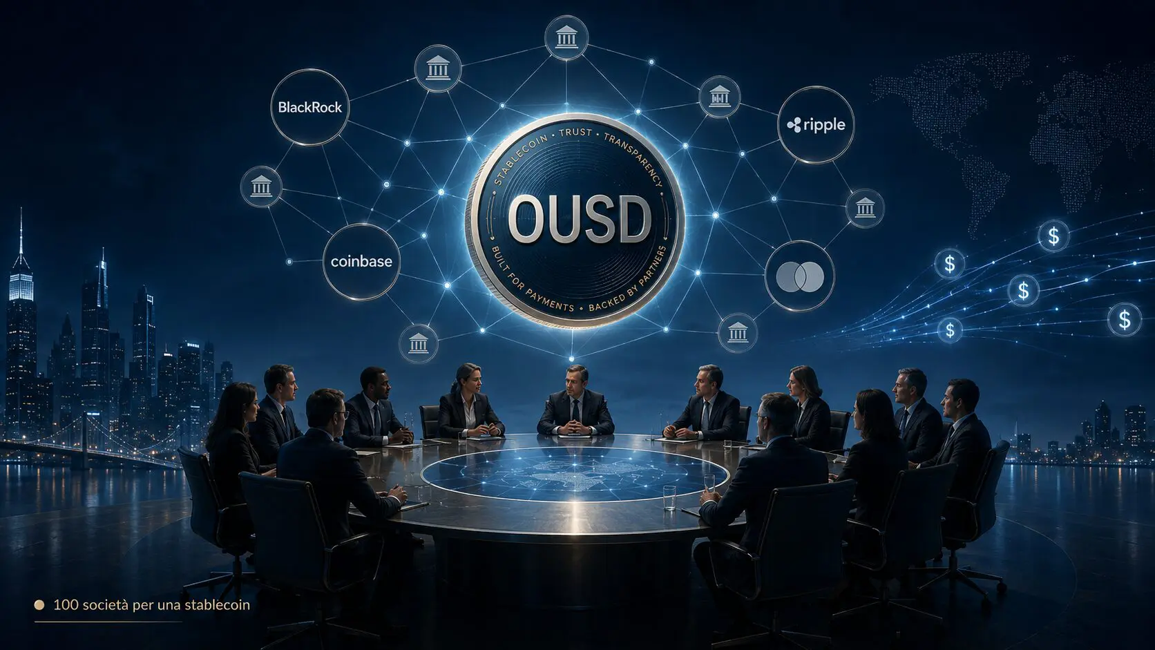 100 società per una stablecoin: arriva OUSD, con una governance “condivisa”